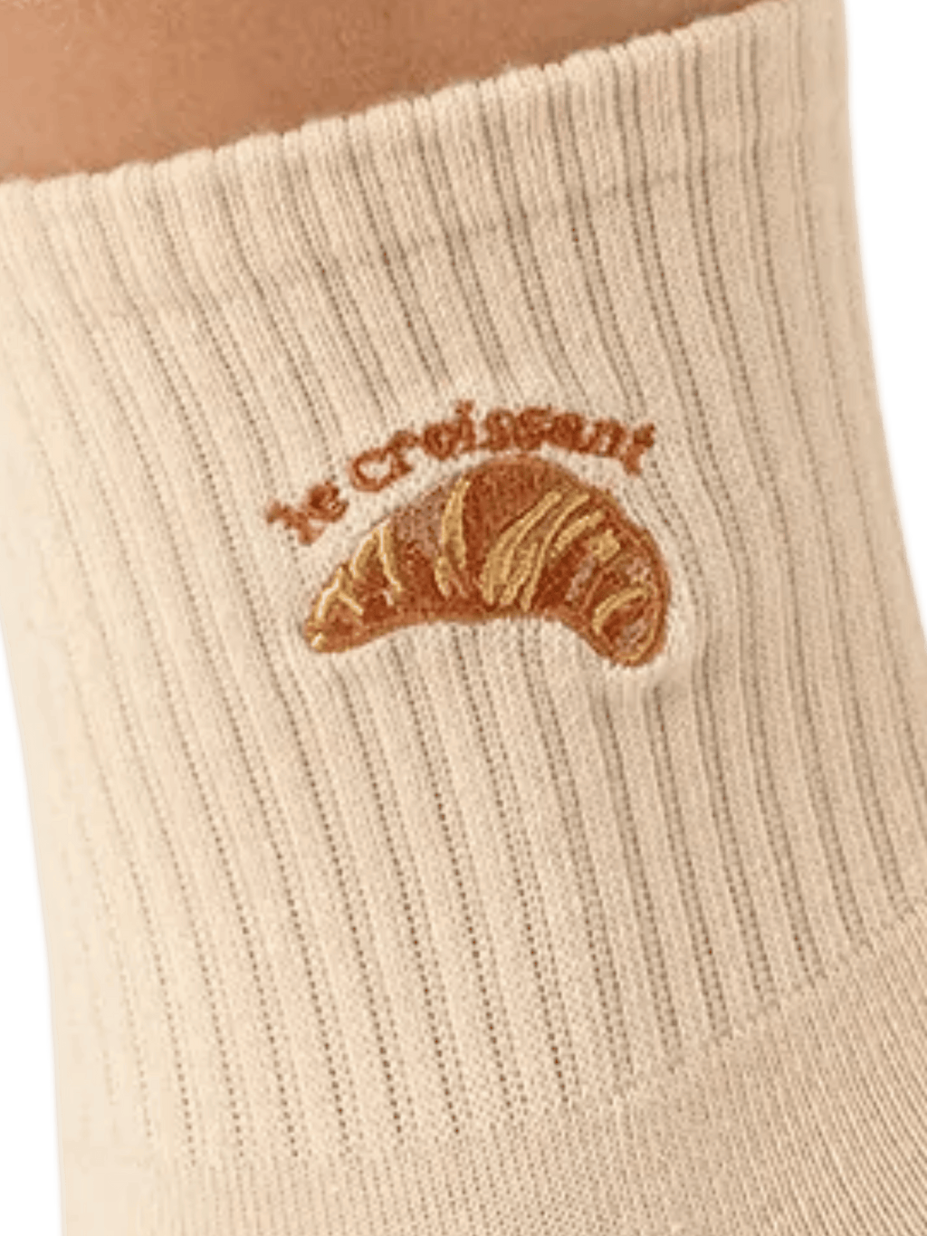 Crew Non Slip Grip Socks - Le Croissant 🥐 | MoveActive