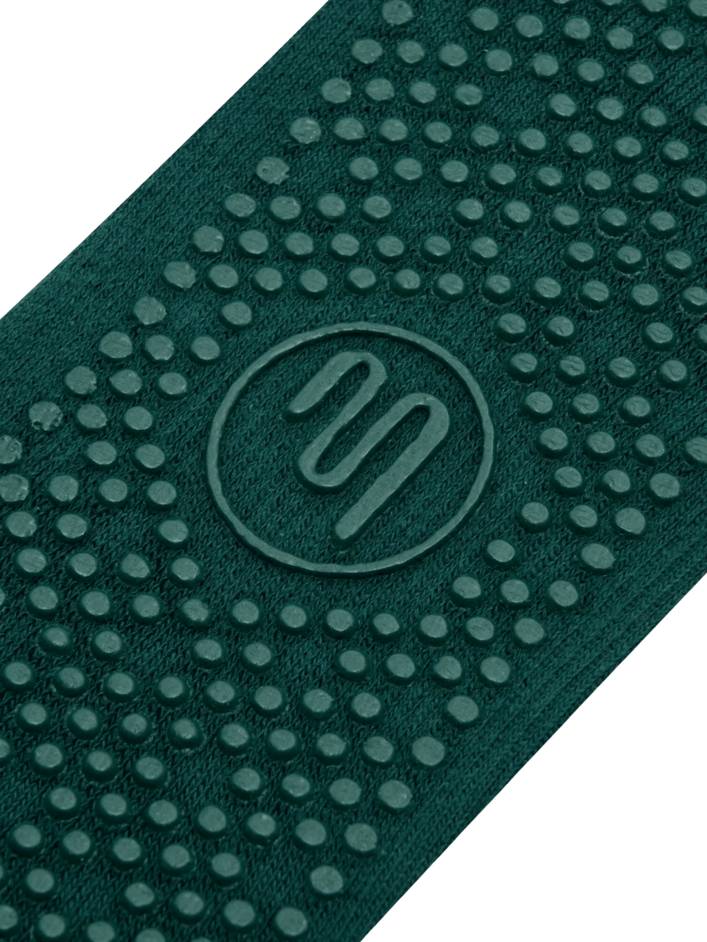 Crew Non Slip Grip Socks - Forest Green | MoveActive