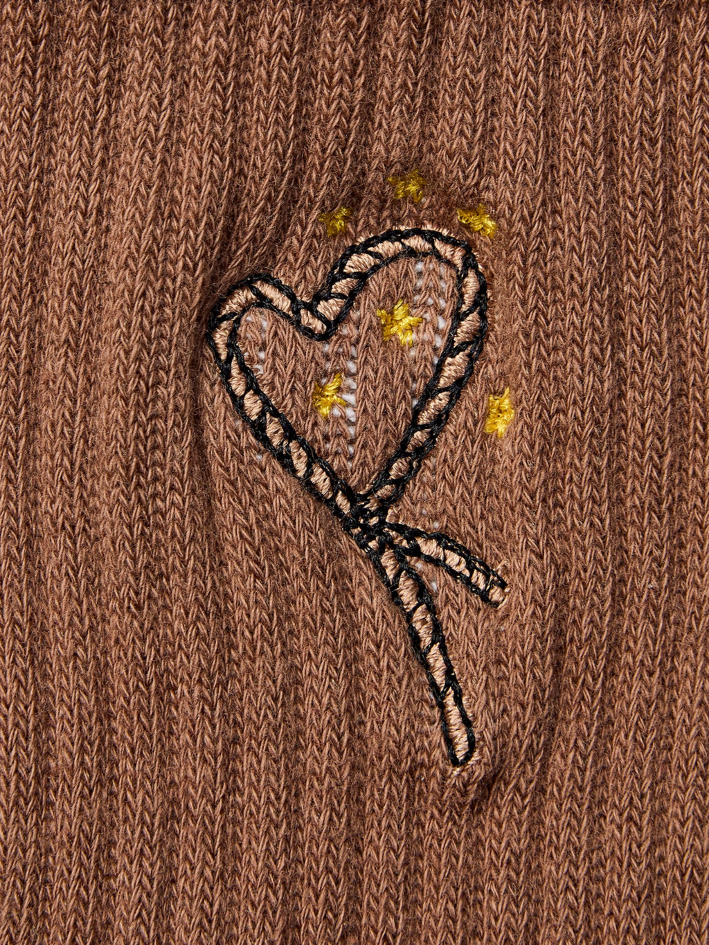 Crew Non Slip Grip Socks - Lasoo Heart Tan | MoveActive