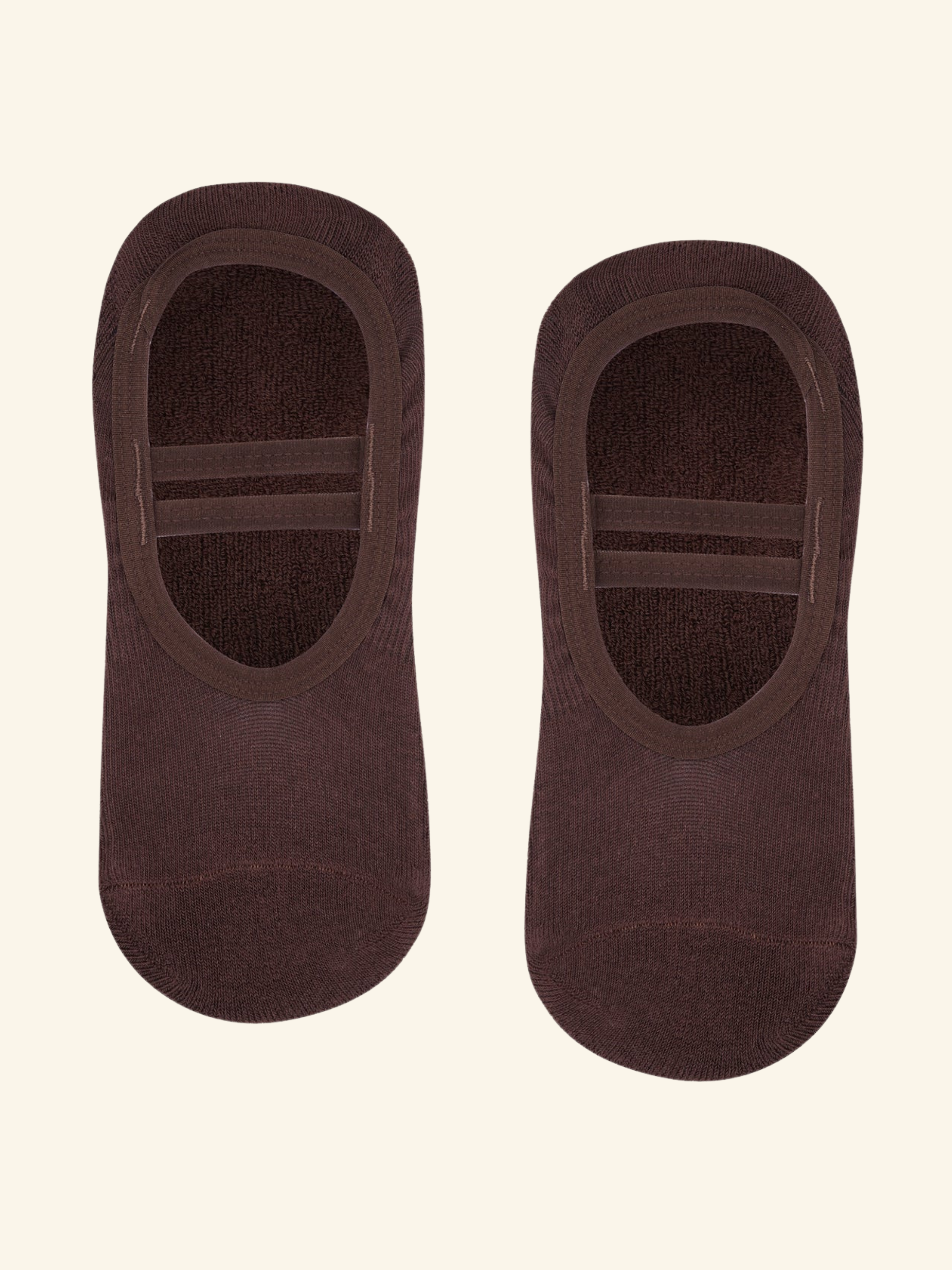 Ballet Non Slip Grip Socks - Espresso 🟤 | MoveActive