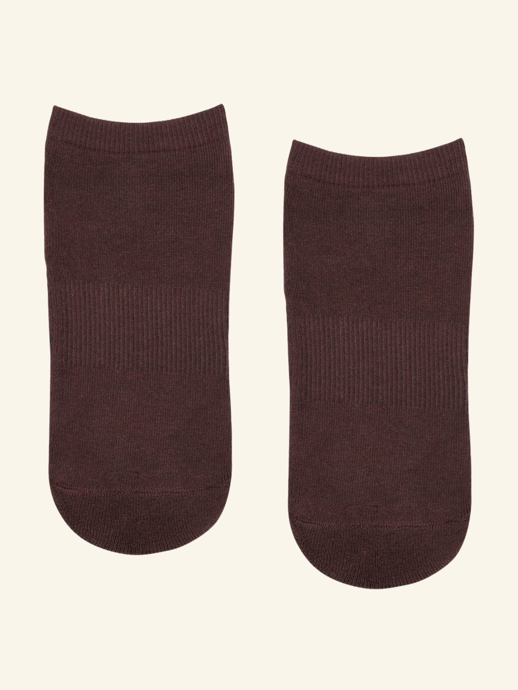Classic Low Rise Grip Socks - Espresso 🟤 | MoveActive