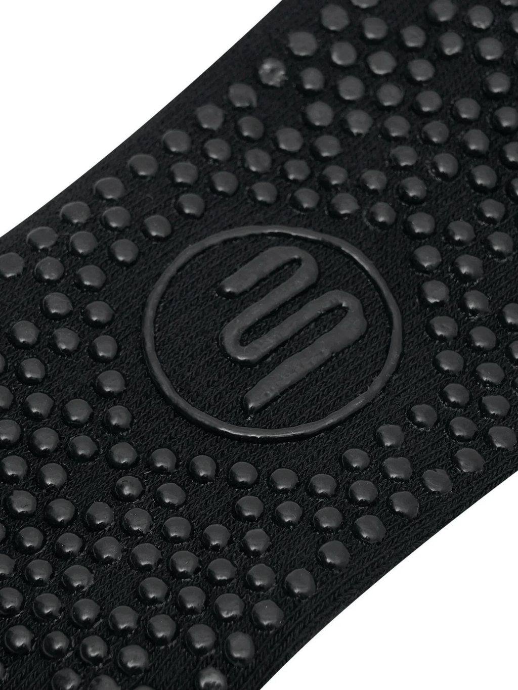 Crew Non Slip Grip Socks - Sporty Stripe Black | MoveActive